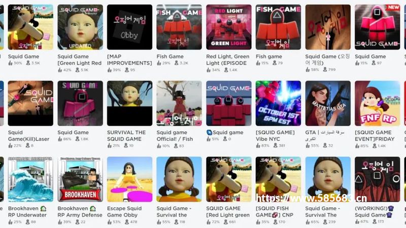 “玩”《鱿鱼游戏》的Roblox为何还没盈利？流派